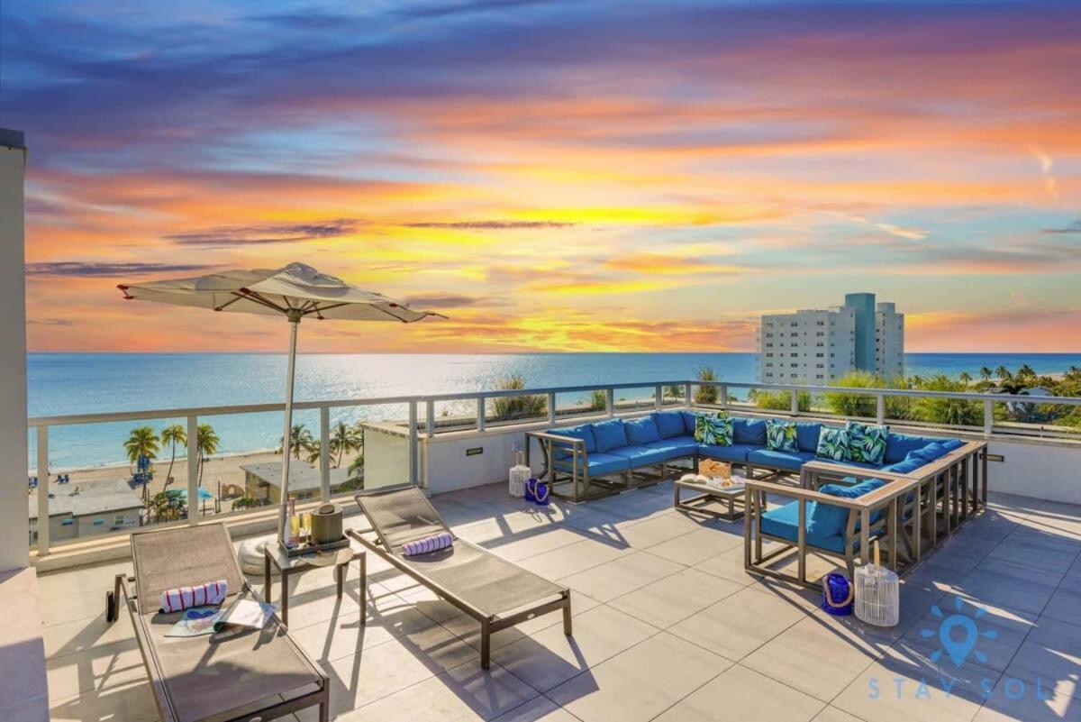 Apartment With Bay View Balcony - Pool - Up To 6 - Gym Голливуд Экстерьер фото