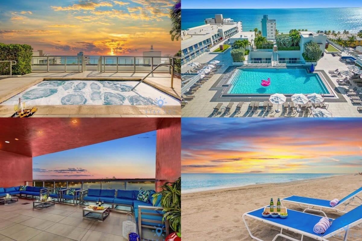 Apartment With Bay View Balcony - Pool - Up To 6 - Gym Голливуд Экстерьер фото